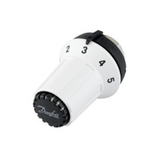 013G5025 RAS-C 12 Liquid sensor, Upper and lower temperatures can be limited, M30 x 1.5 connection, 8-28°C adjustable, Black and white Valve with Liquid and Gas Sensor Thermostat