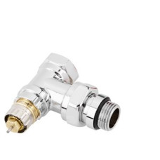 013G4237 RA-NCX Thermostatic Valve Body DN15, Chrome plated, Corner type