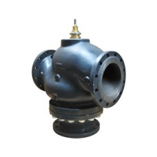 065B4200 VF3 PN16 DN200 Kvs:630 flanged, cast iron, 3-way linear valve body