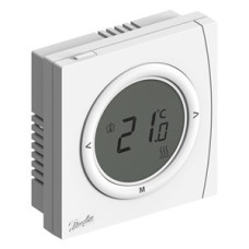 087N6470 RET 2001 M Electronic Digital Room Thermostat with LCD Display, 5-35 °C, 230V Supply, Voltage-independent control