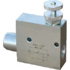 V1110 RFP3 3/8” Flow/Bar:50/350 Three Way Speed Regulating Valve with Tank Return