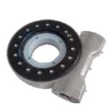 WE9-62-25H-R Output Torque: 8 Tipping Torque: 35.6 Holding Torque: 38.7 Static Axial/Radial Load: 578 / 215 Slewing Ratio: 62:1 CIRCLE GEAR