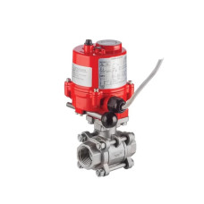 EAV 903.15 AC 1/2” 2 Way Electric Actuated 3-Piece Ball Valve 220V AC