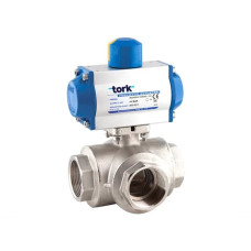 PAV 902.15 DA 1/2” Double Acting Pneumatic Actuated Ball Valve PAV 902.15 DA 1/2” Double Acting Pneumatic Actuated Ball Valve