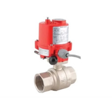 EAV 901.15 AC 1/2” Electric Actuated 2 Way Threaded Brass Ball Valve 220V AC