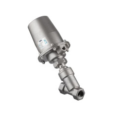 PP1070.03 1/2” Bar: -1..40 2/2 Way Normally Closed High Pressure Threaded Pneumatic Piston Valve