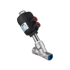 PP1090.03 - HJ 1/2” Bar: -1..16 2 Way Pneumatic Piston Valve with NK Hygienic Connection