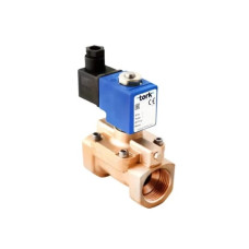 S1110.06 1 1/2” Bar: 0.5-12 WATER SHOCK PREVENTION SOLENOID VALVE
(2/2 WAY NC) S1110.06 1 1/2” Bar: 0.5-12 WATER SHOCK PREVENTION SOLENOID VALVE
(2/2 WAY NC)