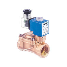 S2030.03 1/2” Bar: 0.35-3 STEAM SOLENOID VALVE
(2/2 WAY-NK)