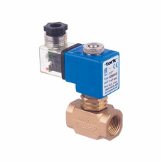 S2091.02.025 3/8” Bar: 0-6 STEAM SOLENOID VALVE
(2/2 WAY / NC - With Cooling Unit) S2091.02.025 3/8” Bar: 0-6 STEAM SOLENOID VALVE
(2/2 WAY / NC - With Cooling Unit)