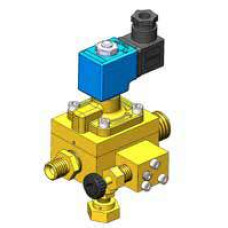 S981003100T 1/2”- 3/4” Bar: 0.5-16 ISOLATION (For Aggressive Fluids) Solenoid Restrictor Valve