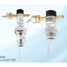 UR1-015 HK DN15 .. DN40 Stainless Steel Max. 110°C PEDAL TYPE FLOW SWITCH (SLEEVE MOUNT) UR1-015 HK DN15 .. DN40 Stainless Steel Max. 110°C PEDAL TYPE FLOW SWITCH (SLEEVE MOUNT)