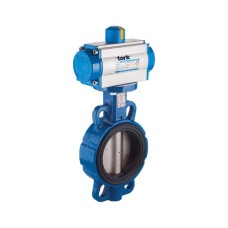 PAV 802.100 SR DN100 Single Acting Pneumatic Actuated Butterfly Valve PAV 802.100 SR DN100 Single Acting Pneumatic Actuated Butterfly Valve