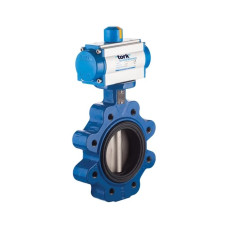 PAV 803.125 DA DN125 Single Acting Pneumatic Actuated Butterfly Valve