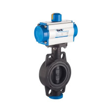 PAV 812.125 DA Pneumatic Actuated PVC Butterfly Valve PAV 812.125 DA Pneumatic Actuated PVC Butterfly Valve